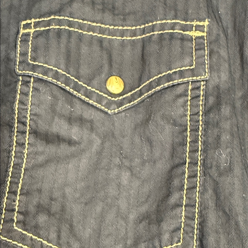 Wrangler Dark black Casual Button Down Shirt - Picture 4 of 5